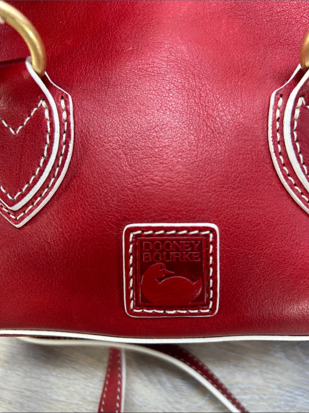 3637 Dooney & Bourke Florentine Edge Medium Satchel 883637 - Picture 6 of 15